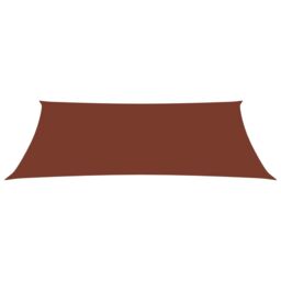 Berkfield Home Sunshade Sail Oxford Fabric Rectangular 2x5 m Terracotta in Orange - thumbnail 2