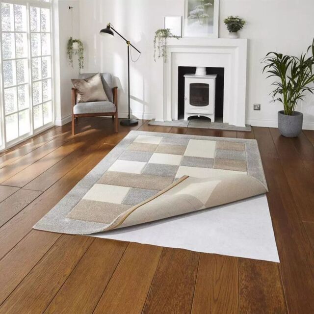 RainbowHome Premium Nonslip Rug-grip in White - Size: 80 cm x 205 cm - image 1