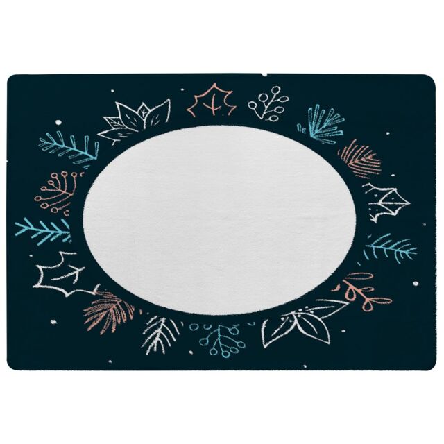 Benjamin Tate Design Winter Flowers Rug in Natural - Size: Large - image 1