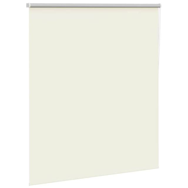 Berkfield Home Roller Blind Blackout Marine 140x130 cm Fabric Width 136.6 cm Pol… in Off-White - image 1