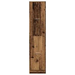 Berkfield Home Elegant Apothecary Cabinet¬†Old Wood 40x41x174.5 cm Engineered Wood in Brown - thumbnail 5
