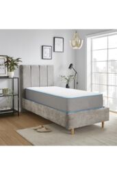 Starlight Beds Premium Comfort Bubble Hybrid Mattress 23cm Deep Soft/Medium Firmness in Grey - Size: Small Double - thumbnail 2