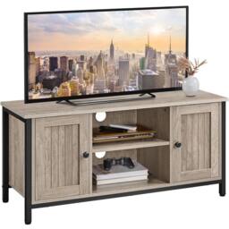 Kelvenix Industrial TV Cabinet TV Stand Cabinet grey - Size: 0.6m2
