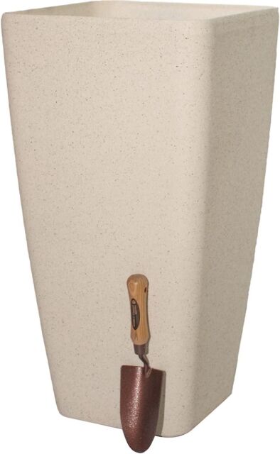Primrose Stone Effect Resin Indoor Outdoor Flared Planter Trough in Grey 76cm - image 1