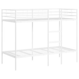 Berkfield Home Bunk Bed without Mattress White 90x200 cm Steel - thumbnail 2