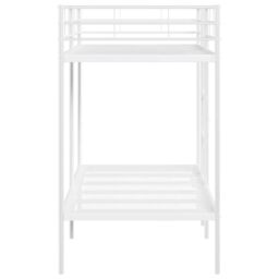 Berkfield Home Bunk Bed without Mattress White 90x200 cm Steel - thumbnail 6