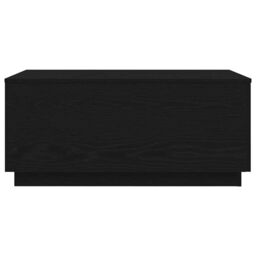 Berkfield Home Coffee Table with LED Lights Black Oak 90x50x40 cm - Size: 90 x 50 x 40 cm - thumbnail 7