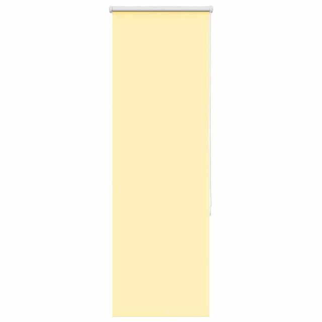 Berkfield Home Roller Blind Blackout Yellow 40x150 cm Fabric Width 35.7 cm Polyester - image 1