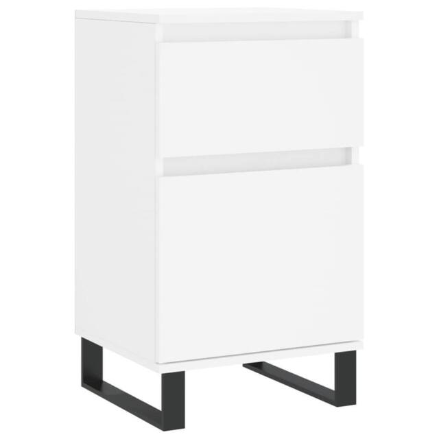 Berkfield Home Sideboard White 40x35x70 cm Engineered Wood - Size: 40 x 35 x 70 cm - image 1