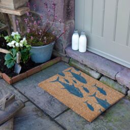 Artsy Mats Fish Doormat (60 x 40cm) in Brown - Size: 40 cm x 60 cm - thumbnail 3