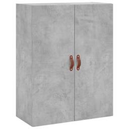 Berkfield Home Highboard Concrete Grey 69.5x34x180 cm Engineered Wood - thumbnail 5