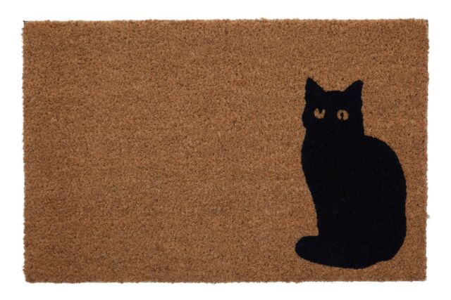 Orsina Coir Cat Doormat in Brown - Size: 100 cm diameter - image 1