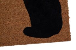 Orsina Coir Cat Doormat in Brown - Size: 100 cm diameter - thumbnail 5