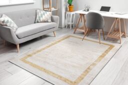 RugsX Duke Rug in Yellow - Size: 200 cm x 290 cm - thumbnail 5