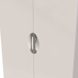 Ready Assembled 2 U Holborn Tall Double Hanging Wardrobe (Ready Assembled) in Taupe - thumbnail 4