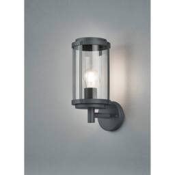 Netlighting Tanaro Vintage Outdoor Wall Lantern Anthracite IP44 UK Stock in Black - thumbnail 2