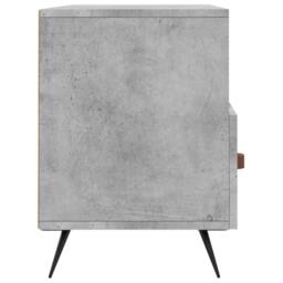 Berkfield Home TV Cabinet Concrete Grey 102x36x50 cm Engineered Wood - Size: 102 x 36 x 50 cm - thumbnail 7