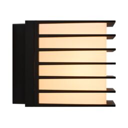 Nordlux Modern Outdoor Wall Light Black Metal E27 Weatherproof - Mains Powered, IP44 - thumbnail 2