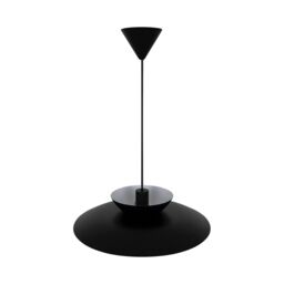 Nordlux Vintage Indoor Pendant Light Black Metal E27 Layered Shades - Mains Powered, IP20 - thumbnail 6