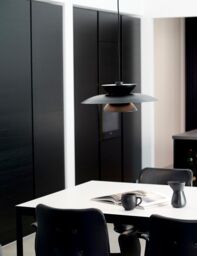 Nordlux Vintage Indoor Pendant Light Black Metal E27 Layered Shades - Mains Powered, IP20 - thumbnail 7
