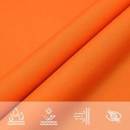 Berkfield Home Sunshade Sail Oxford Fabric Rectangular 2.5x3 m Orange - thumbnail 8