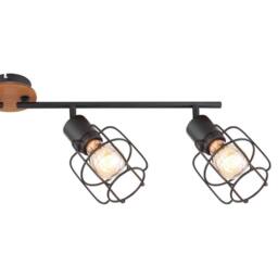 Netlighting Willa Ceiling Spotlight Bar Black 4x E27 - thumbnail 5