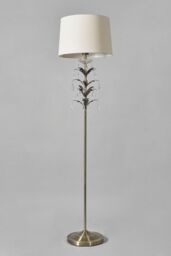 BHS Lighting Paisley Floor Lamp in Gold - thumbnail 2
