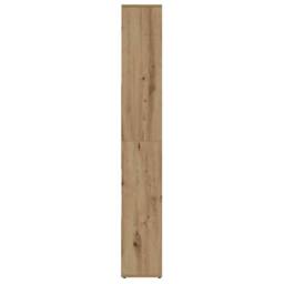 Berkfield Home Bookcase Artisan Oak 67x24x161 cm Engineered Wood in Brown - Size: 67 x 24 x 161 cm - thumbnail 6