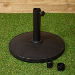 Samuel Alexander 11kg Black Heavy Duty Round Garden Patio Parasol Umbrella Base - thumbnail 3