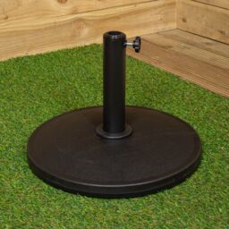 Samuel Alexander 11kg Black Heavy Duty Round Garden Patio Parasol Umbrella Base - thumbnail 1
