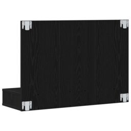Berkfield Home LED Mirror Cabinet in Black Oak - 90x31.5x62 cm - thumbnail 5