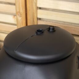 Samuel Alexander 100L Slim Space Saver Water Butt With Lid & Tap Carry Handles in Black - thumbnail 8