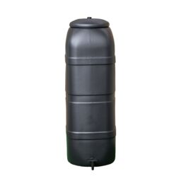 Samuel Alexander 100L Slim Space Saver Water Butt With Lid & Tap Carry Handles in Black - thumbnail 9
