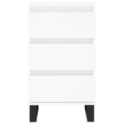 Berkfield Home Sideboard White 40x35x70 cm Engineered Wood - Size: 40 x 35 x 70 cm - thumbnail 5