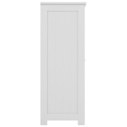Home Discount Bath Vida Modern 4 Drawer 1 Door Floor Cabinet Bathroom Storage in White - thumbnail 6