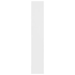 Berkfield Home CD Cabinets 2 pcs White 21x16x93.5 cm Engineered Wood - thumbnail 5
