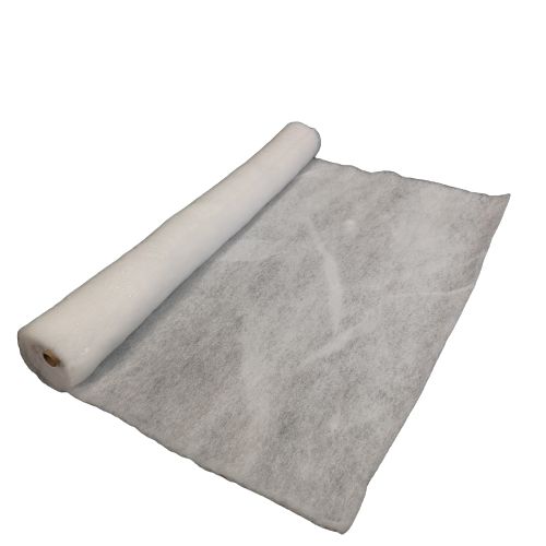 Samuel Alexander 2.4m x 90cm Soft White Glitter Artificial Fake Snow Blanket Christmas Decoration - Size: 2.4m x 90 cm - image 1