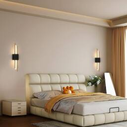 Goeco LED Indoor Wall Light, 40cm, 10W, 3000K, Creative Modern Wall Light in Black - thumbnail 6