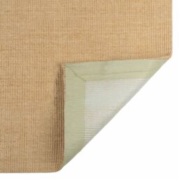 Berkfield Home Rug Natural Sisal 100x100 cm in Brown - Size: Medium - thumbnail 5