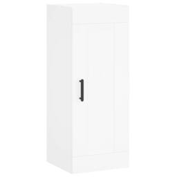 Berkfield Home Highboard White 34.5x34x180 cm Engineered Wood - thumbnail 8