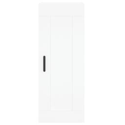 Berkfield Home Highboard White 34.5x34x180 cm Engineered Wood - thumbnail 7