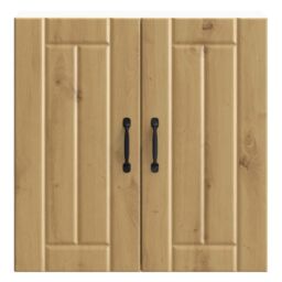 Berkfield Home Kitchen Wall Cabinet Lucca Artisan Oak Engineered Wood in Brown - thumbnail 5