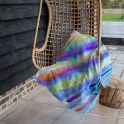 Benjamin Tate Design Dover Entrance Blanket in Natural - Size: 120 cm x 150 cm - thumbnail 4