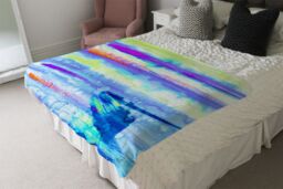Benjamin Tate Design Dover Entrance Blanket in Natural - Size: 120 cm x 150 cm - thumbnail 3