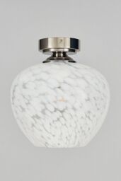 BHS Lighting Agnes Flush Ceiling Light in Silver - thumbnail 2
