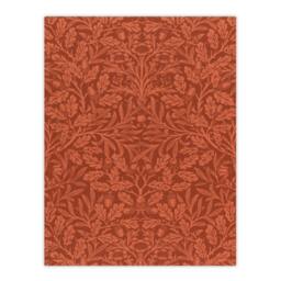 Artery8 William Morris Framed Wall Art Print Acorns & Oak Leaves Pattern in Brown - Size: A4 - thumbnail 3