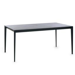 Cheshire Premium Marbella 120cm Rectangular Stone Top Dining Table - Slate Grey