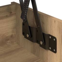 Berkfield Home Modern Coffee Table Artisan oak 102 x 50 x 52.5 cm Engineered wood in Brown - thumbnail 9