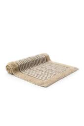 CHRISTY 'Portobello Stripe' Coastal Inspired Bath Rugs in Beige - thumbnail 2