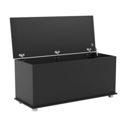 Home Discount Vida Designs Leon Spacious Ottoman Toy Storage Unit for Kids in Black - thumbnail 8